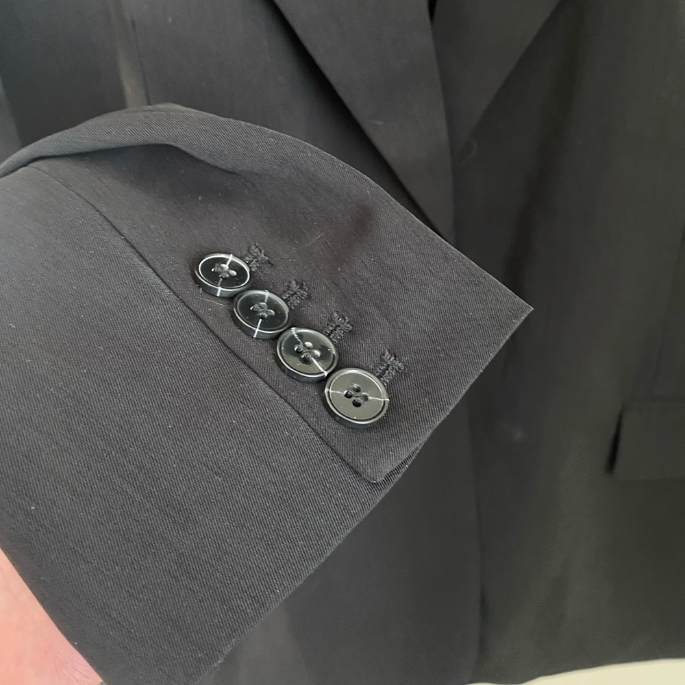 DISSH Oversized Harley Boyfriend Blazer Size 6 Black Office Minimalist Classic - Picture 11 of 14
